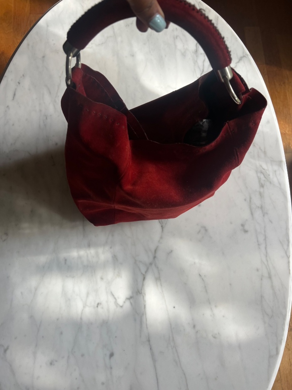 Vintage Prada red purse - Picture 3 of 6